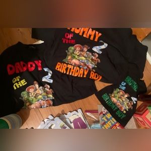 Toy Story birthday shirts